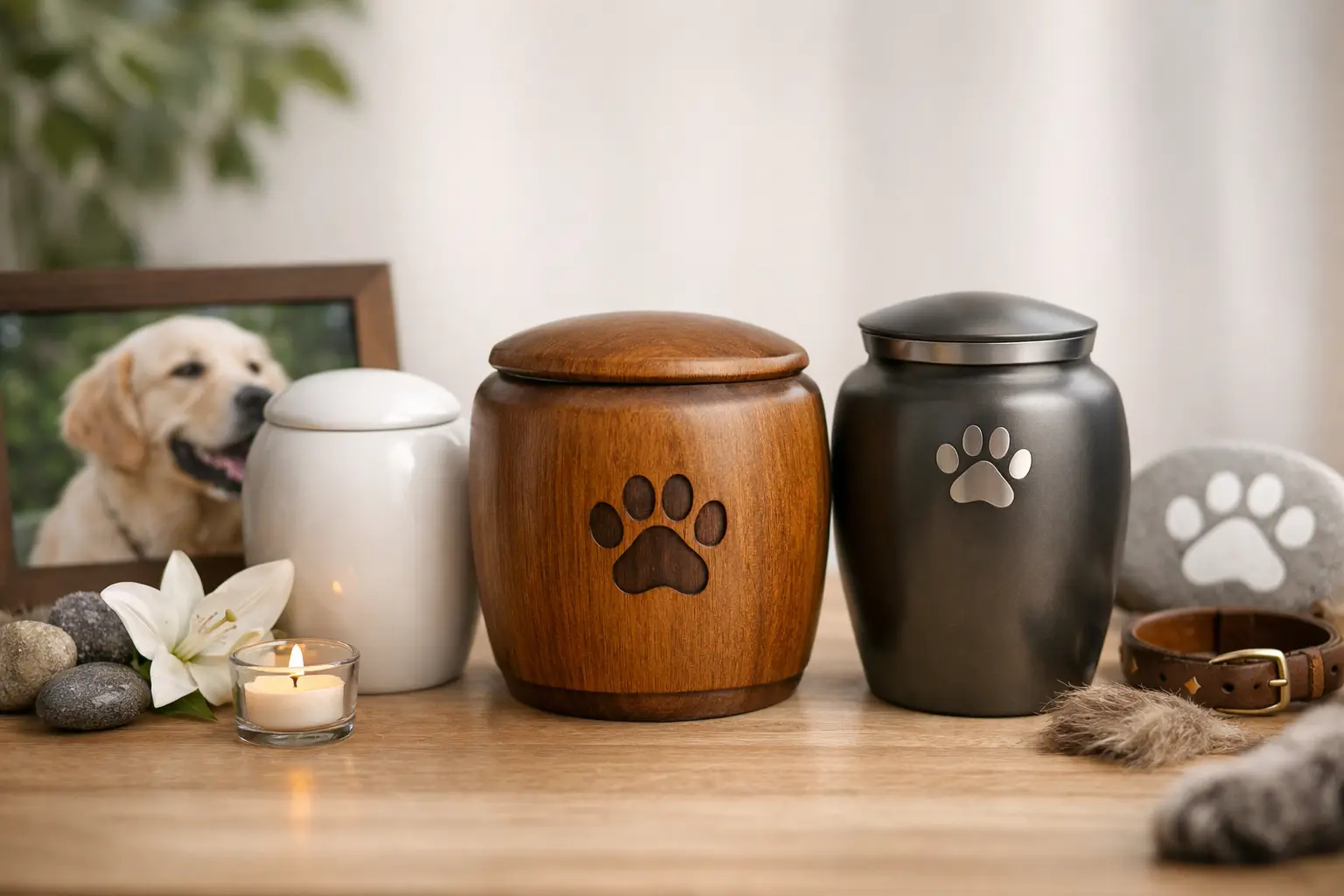 Como Escolher uma Urna para Cinzas de Pet