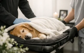 Remoção de pet falecido com dignidade e cuidado