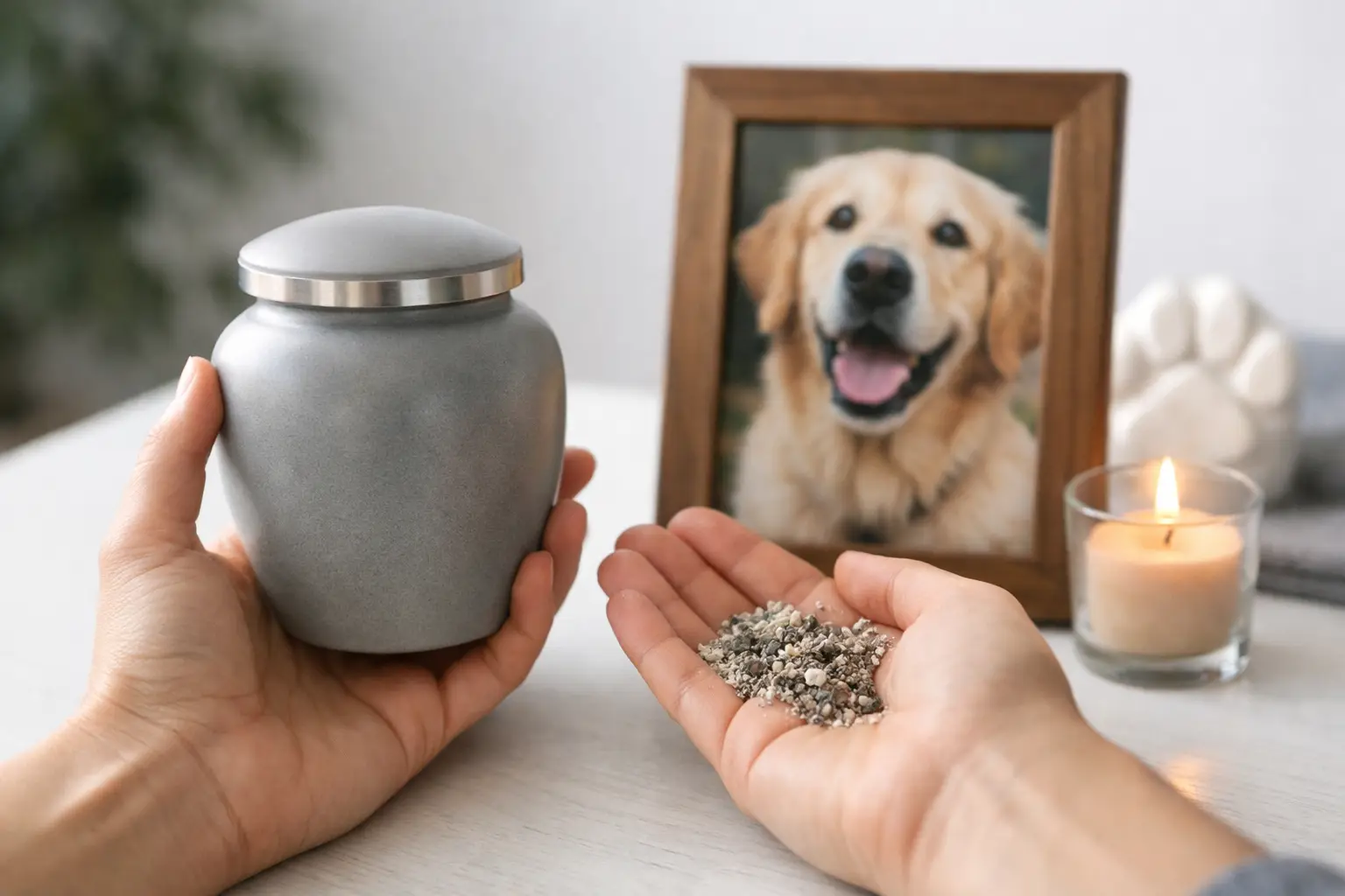 As cinzas entregues são mesmo do meu pet?