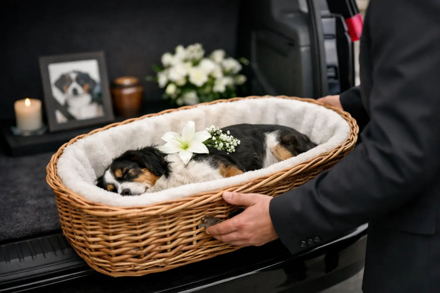 Como transportar pet após falecimento com respeito