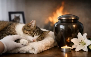 Cremação de gato com respeito e dignidade
