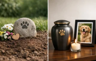 Sepultamento pet versus cremação: qual escolher?