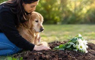 É permitido enterrar pet? Regras e cuidados