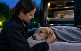 Guia de atendimento funerário noturno para pets